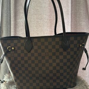 Louis Vuitton Brown Neverfull MM